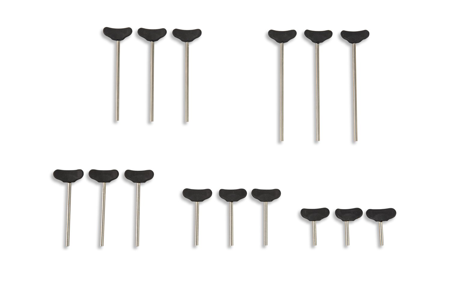 Complete Rod Set 15 Rods with 15 Hands
