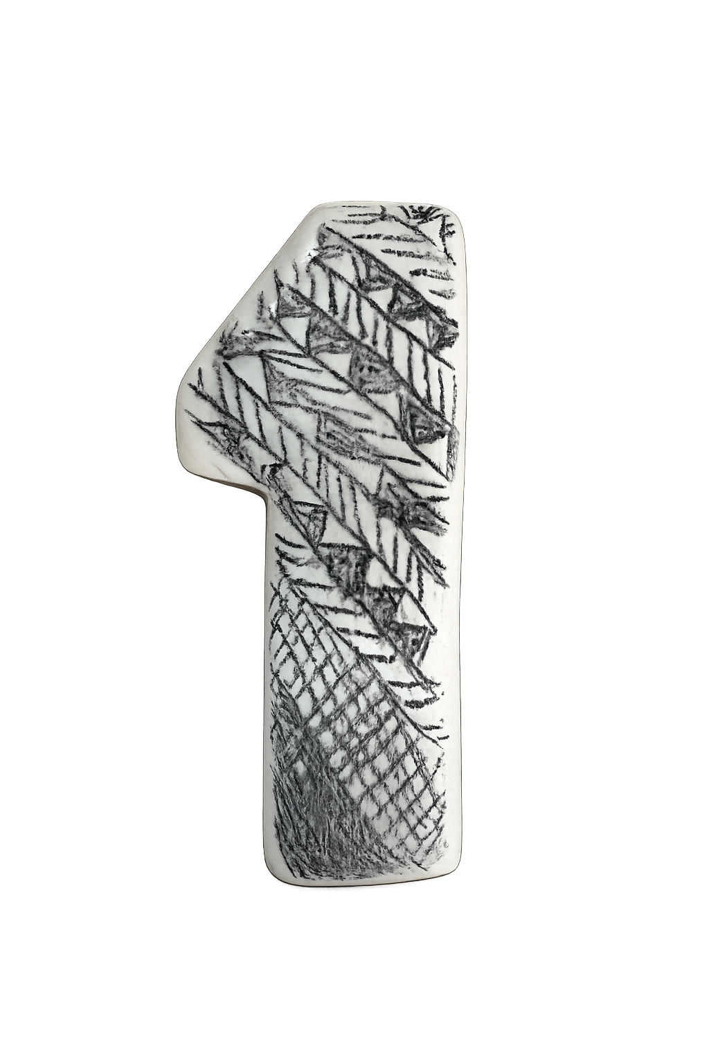 Underglaze Pencil Black Skin 005