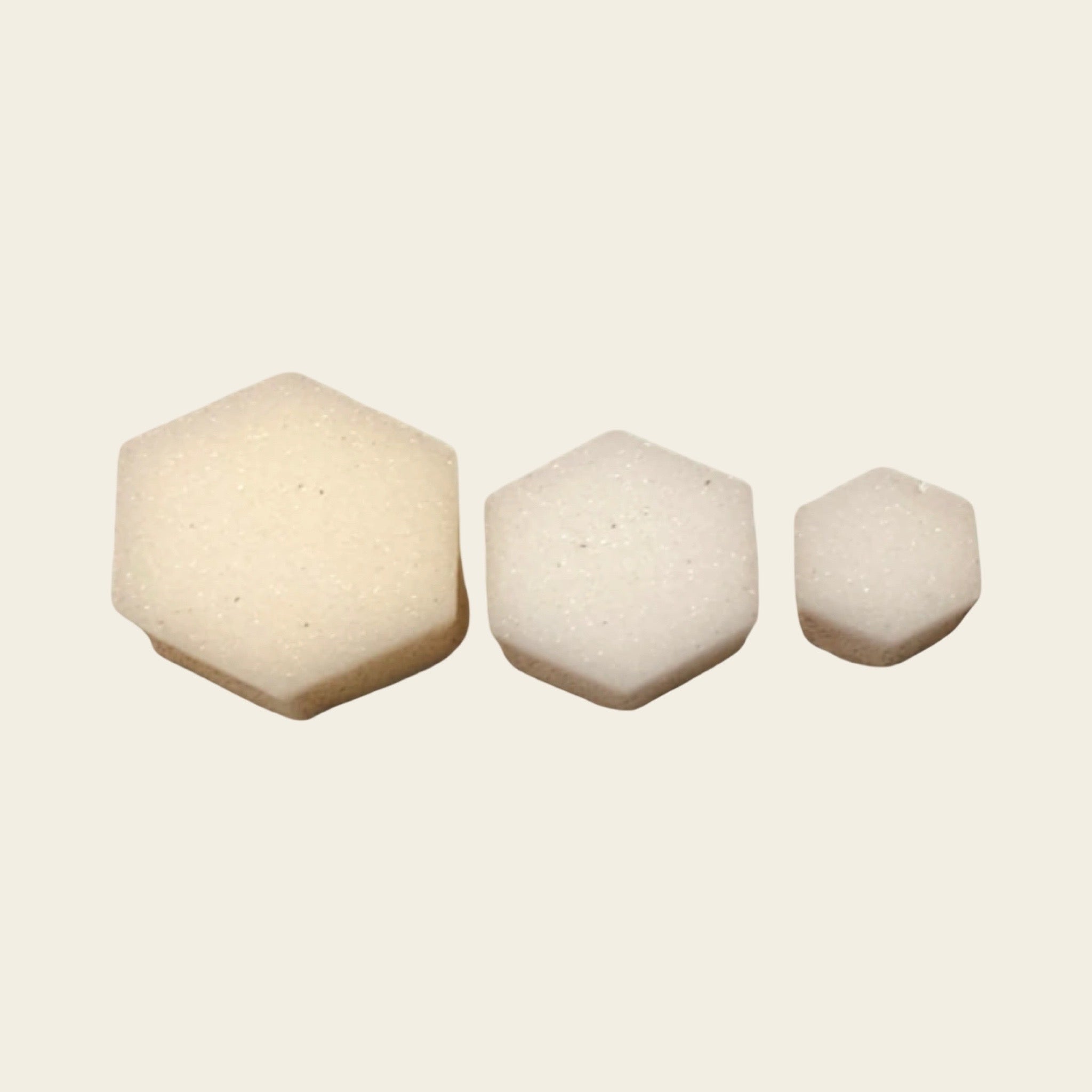 Sponge Press – Hexagon Pattern