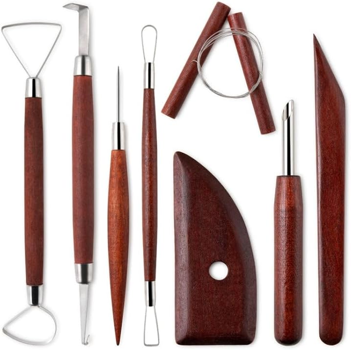 Sculpting Pottery Tools Set 8 pcs