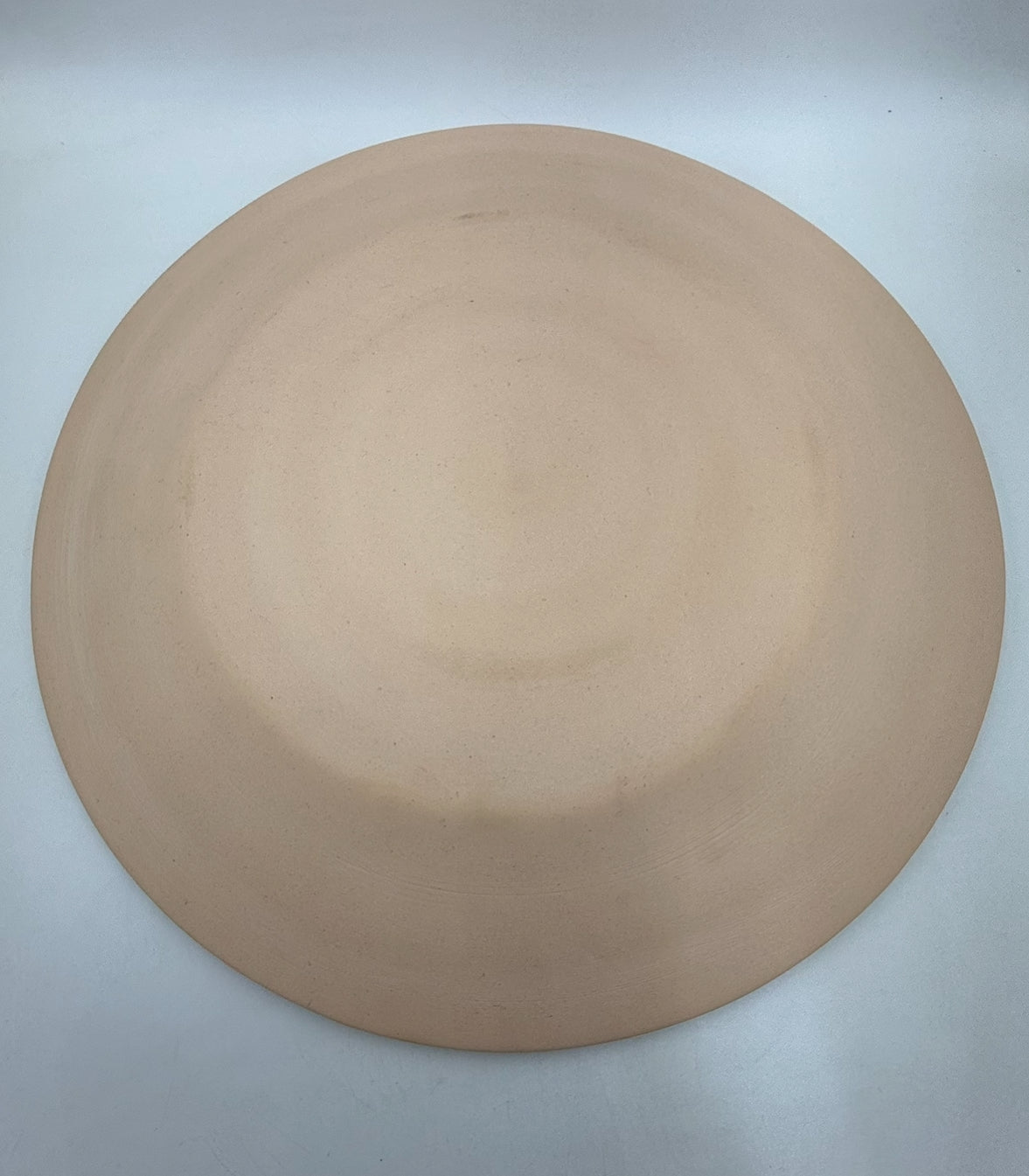 Plate Earthenware Bisque 26cm