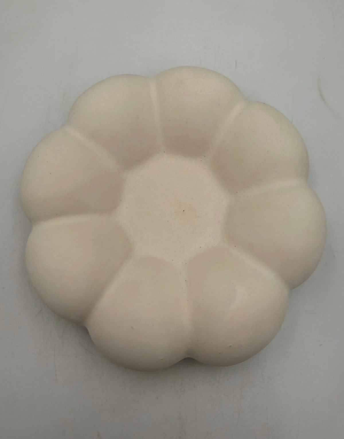 Unglazed Low Fire Earthenware Flower Dish