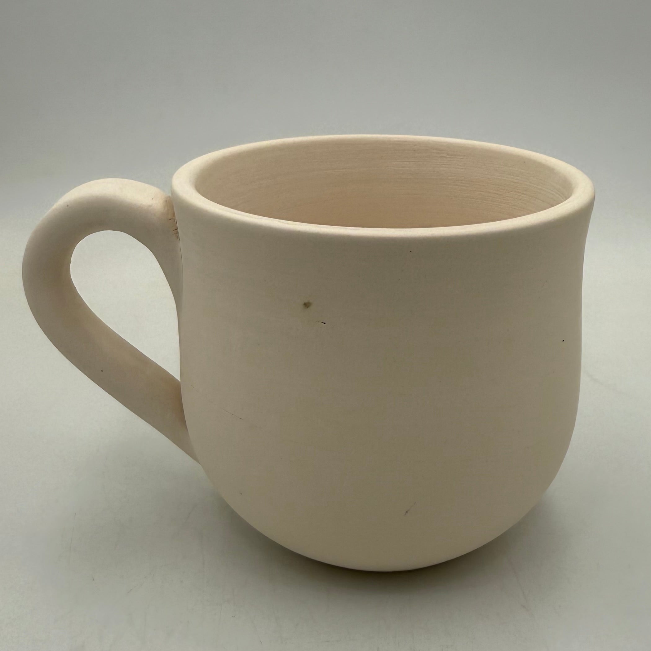 Mug with handle Earthenware Bisque 004