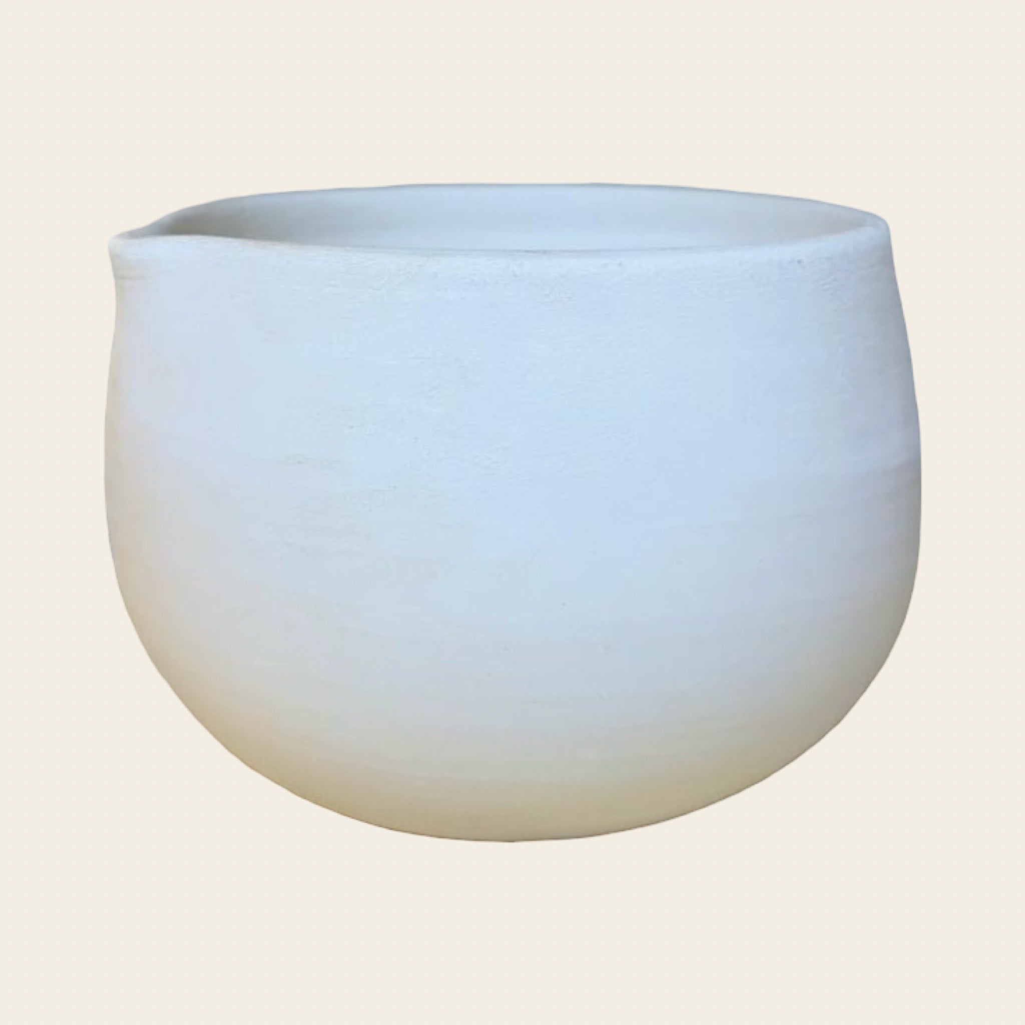 Matcha bowl Earthenware Bisque