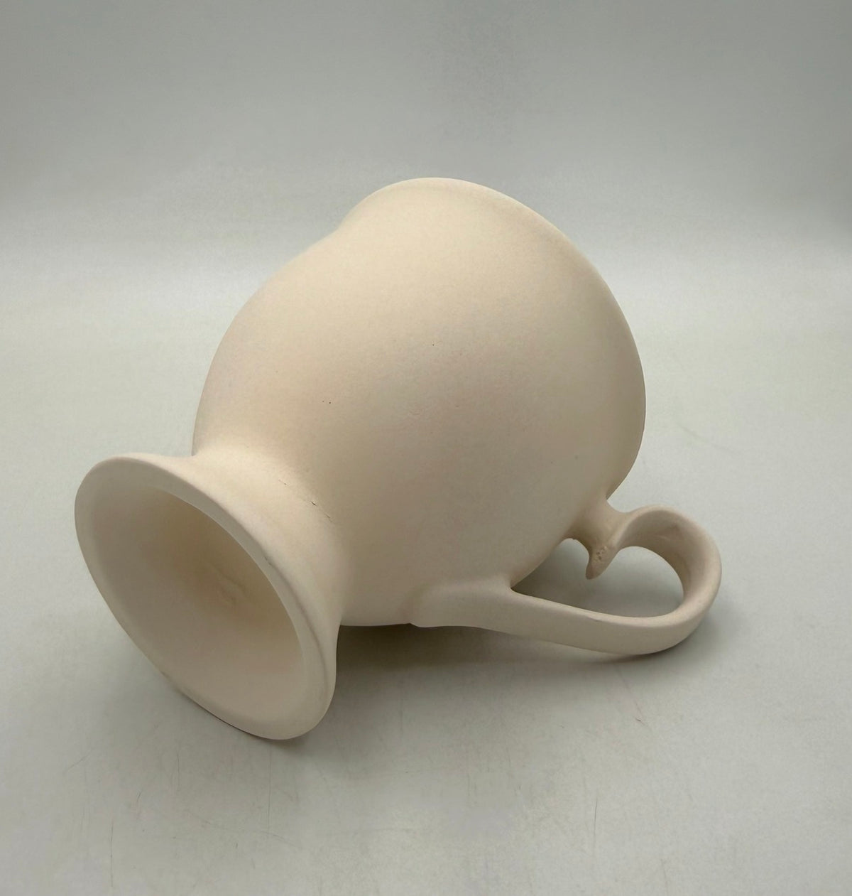Alice Bisque Cup Unglazed Low Fire