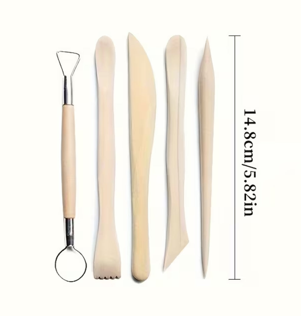 5pcs Pottery Tool Set