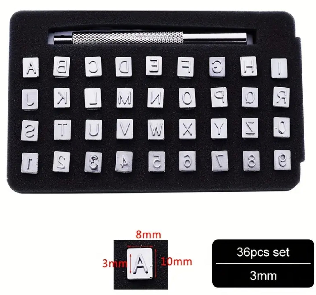 Alphabet Metal Stamp