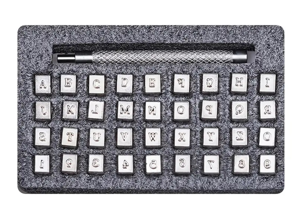 Alphabet Metal Stamp