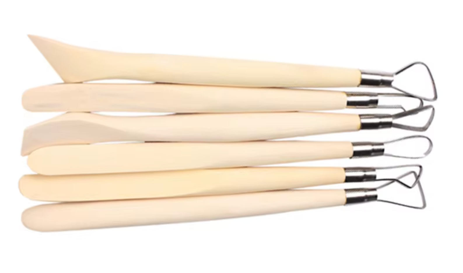 Pottery Tools Wooden 6pcs