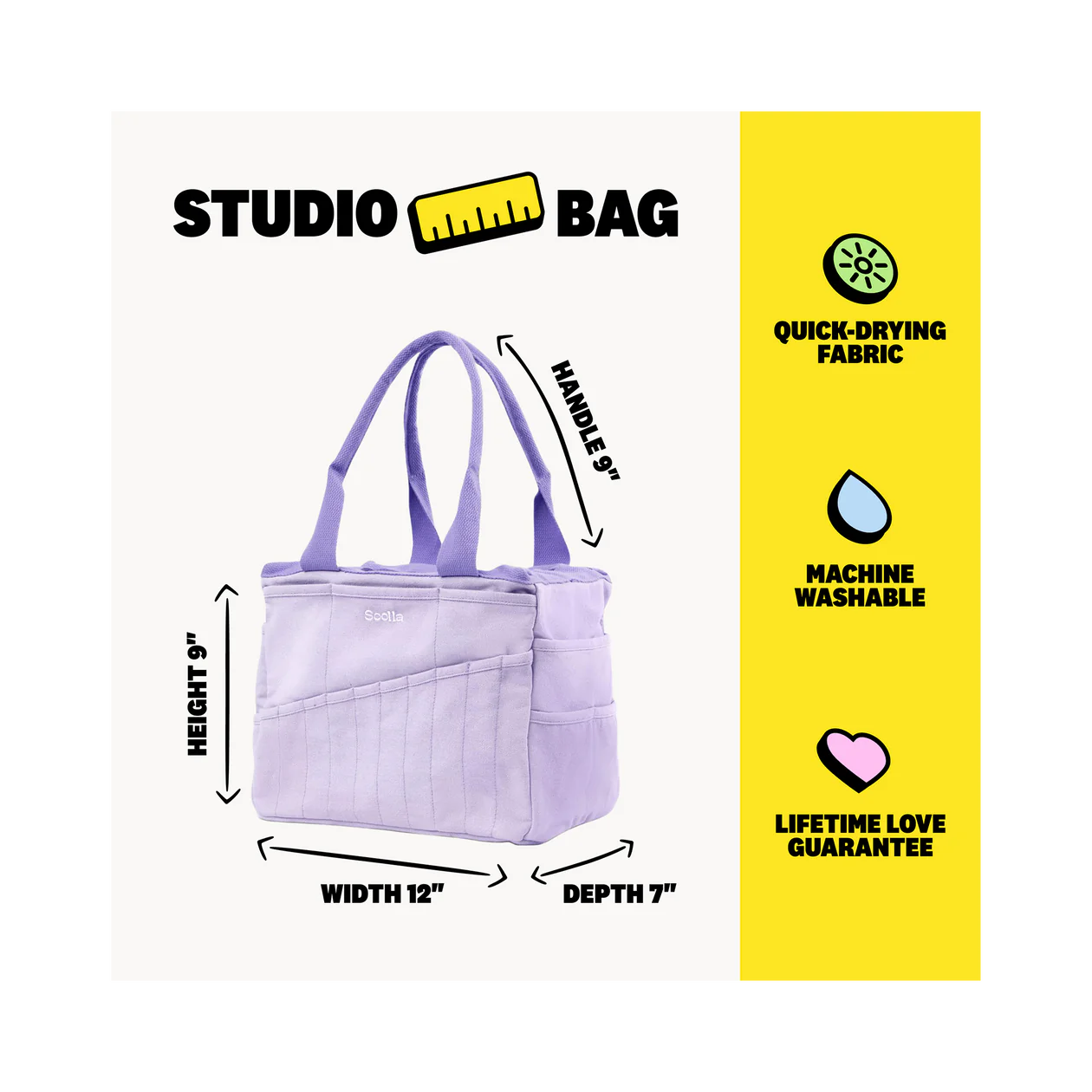Soolla Studio Bag - Lilac Love