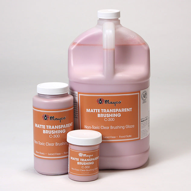 Clear Matte Transparent C300 - Low Fire