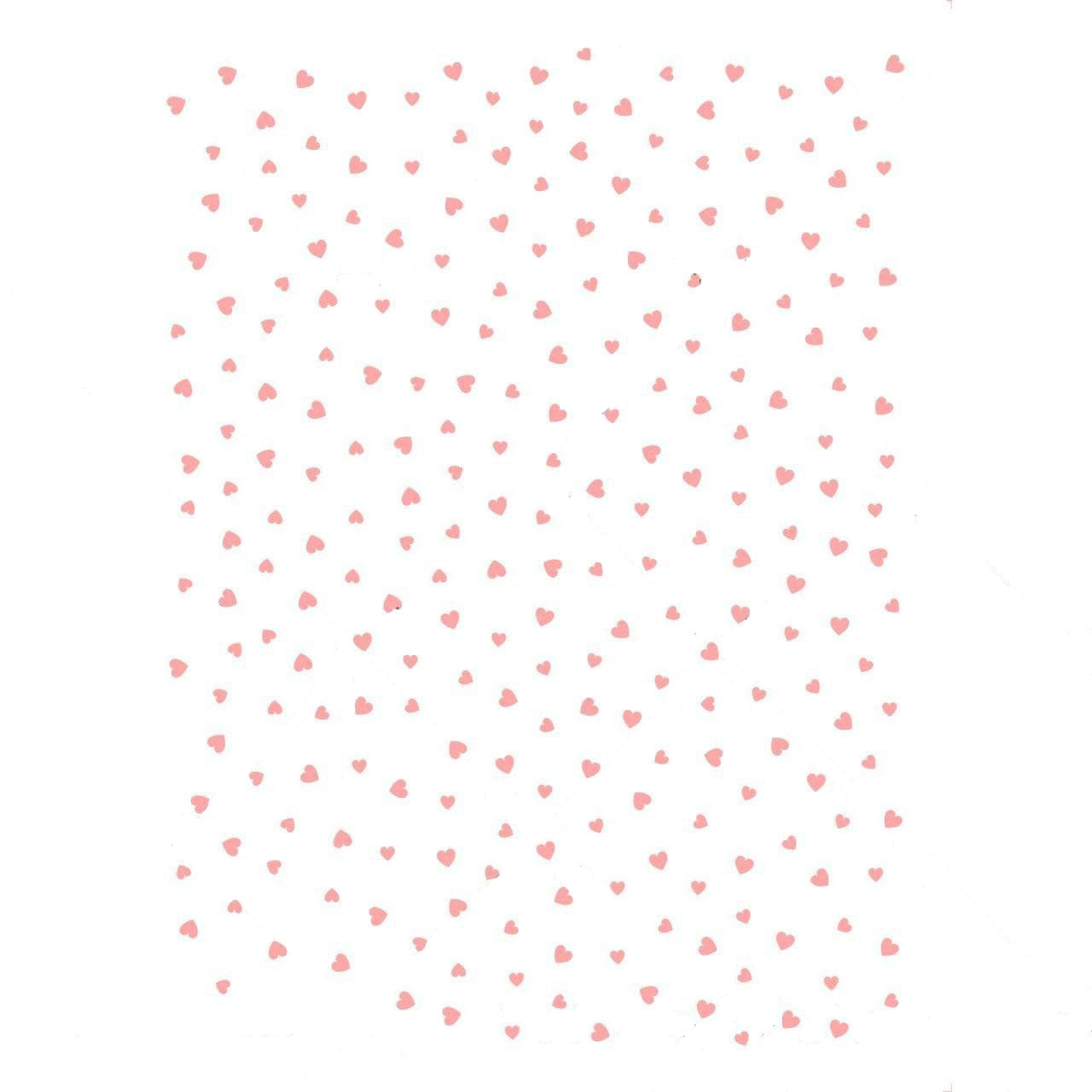 Little Hearts Decal - Pink color