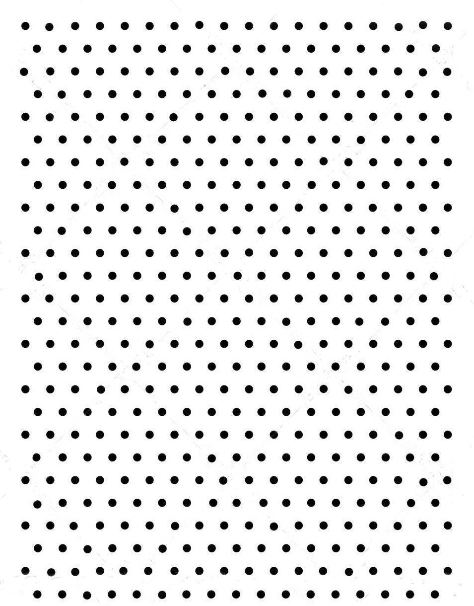 Polka Dots Decal - Black Color