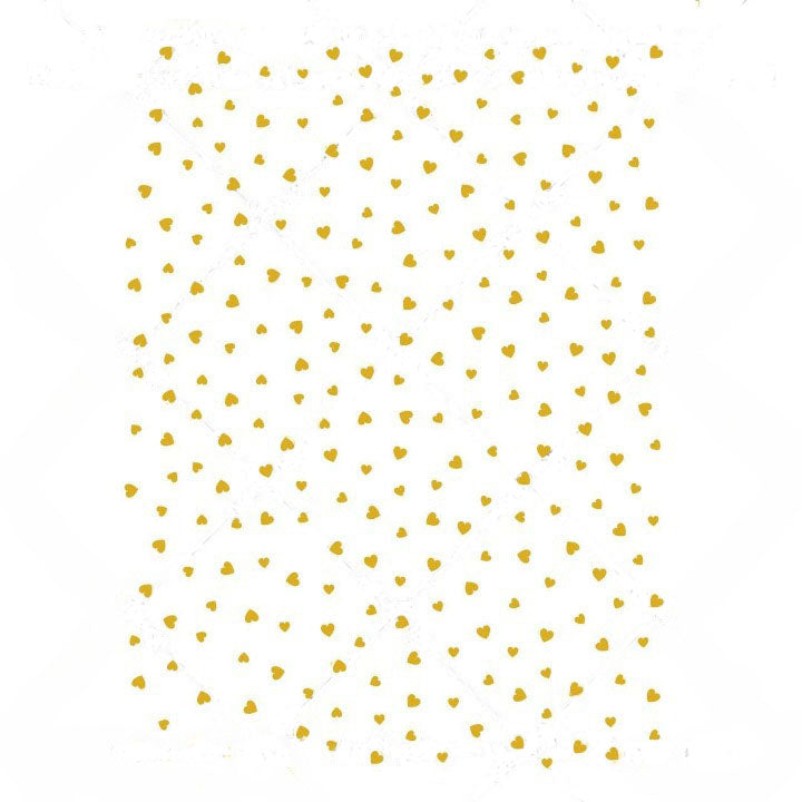 Little Gold Hearts - Gold Decal