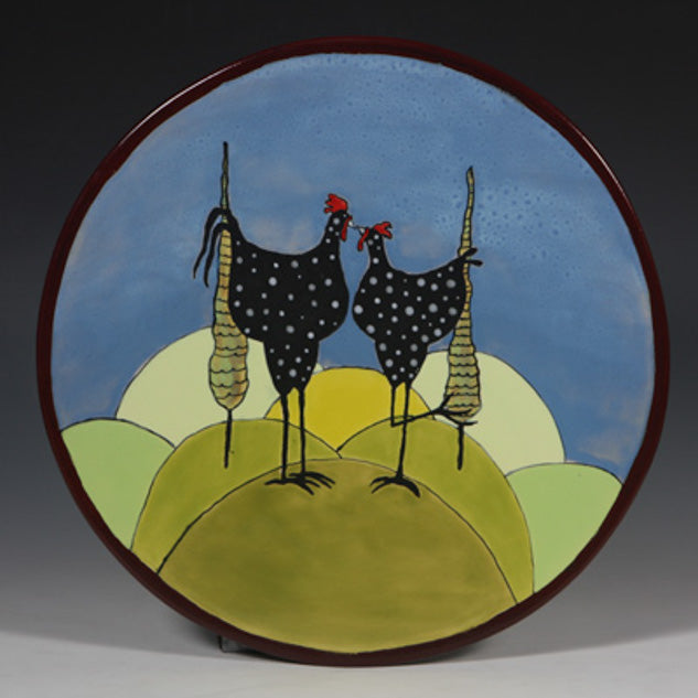 Stoneware Pizza Stone Bisque