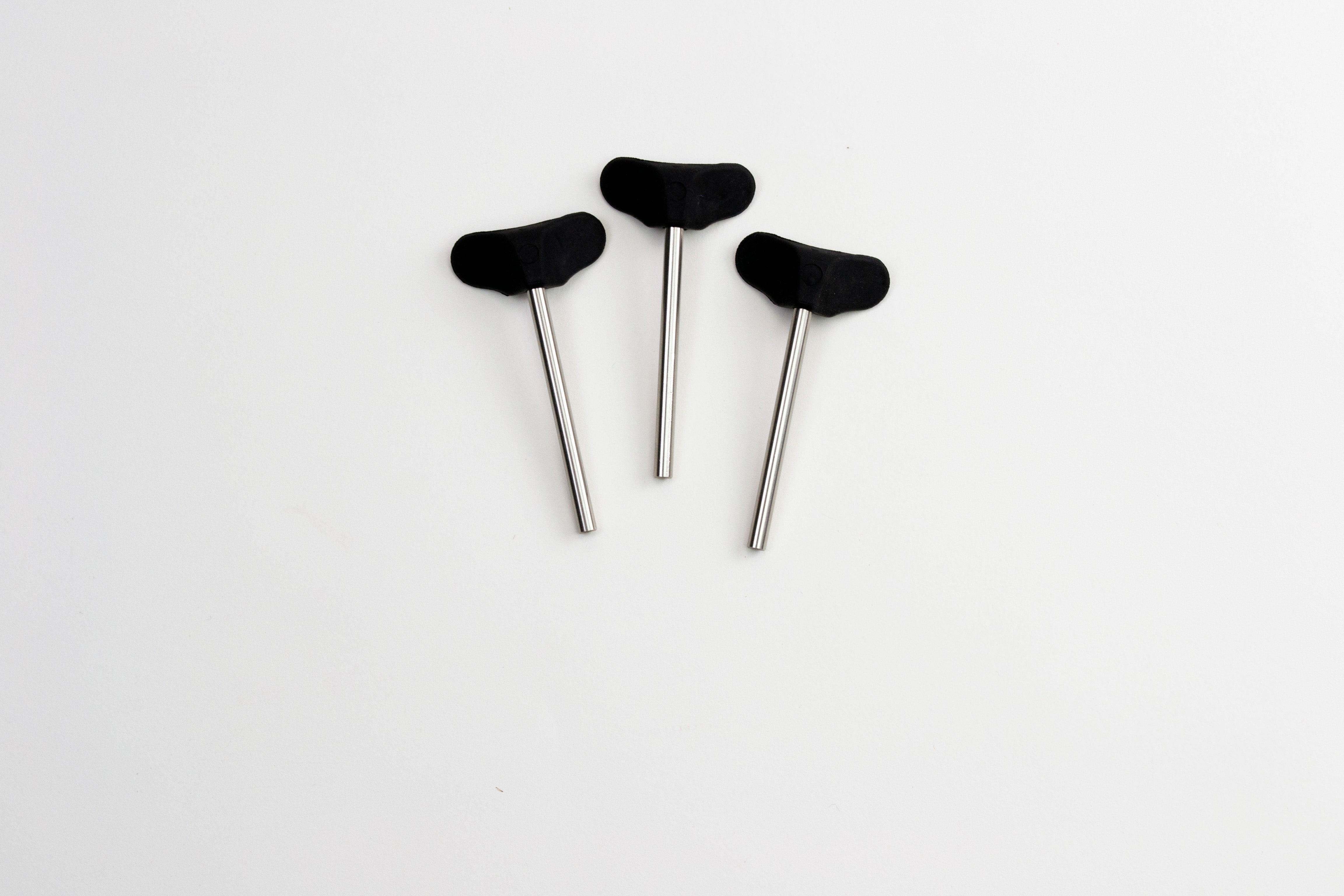 3 Inch Rods with Hands (set of 3)