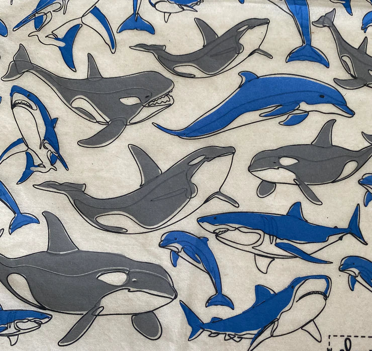 Sea Shepherd - Underglaze Transfer Sheet - Multi Colored