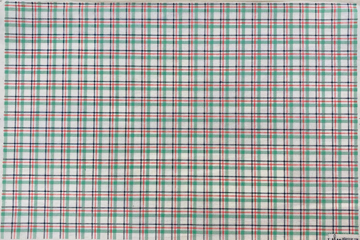 Holiday Plaid - Underglaze Transfer Sheet - Multi Colored