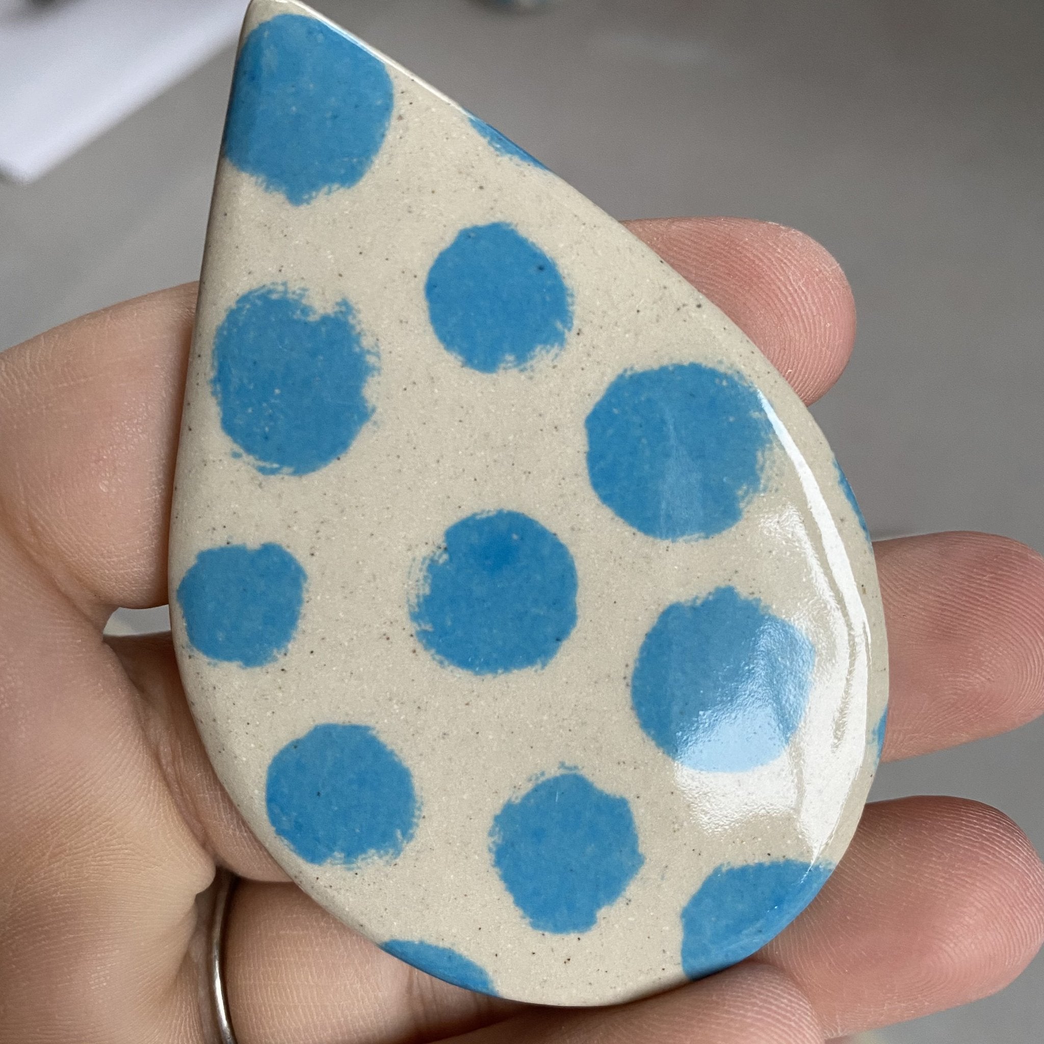 Polka Dots - Underglaze Transfer Sheet - You Choose Color