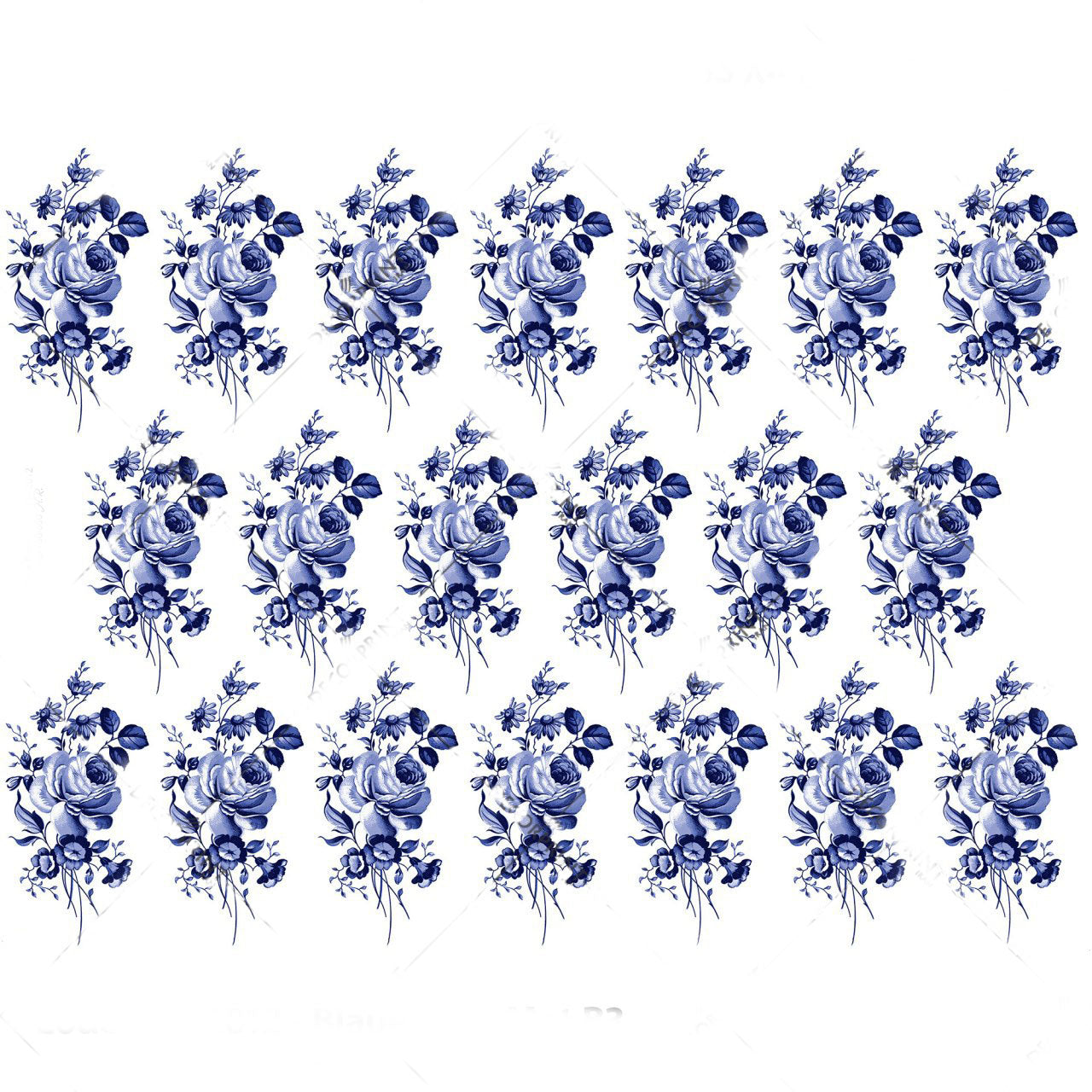 Cobalt Blue Roses