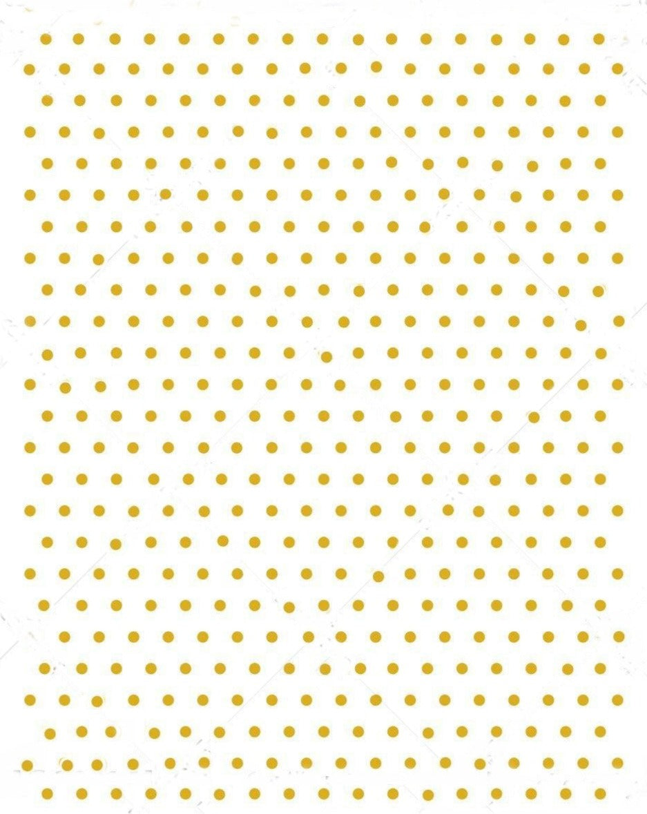 Polka Dots Decal - Golden Color