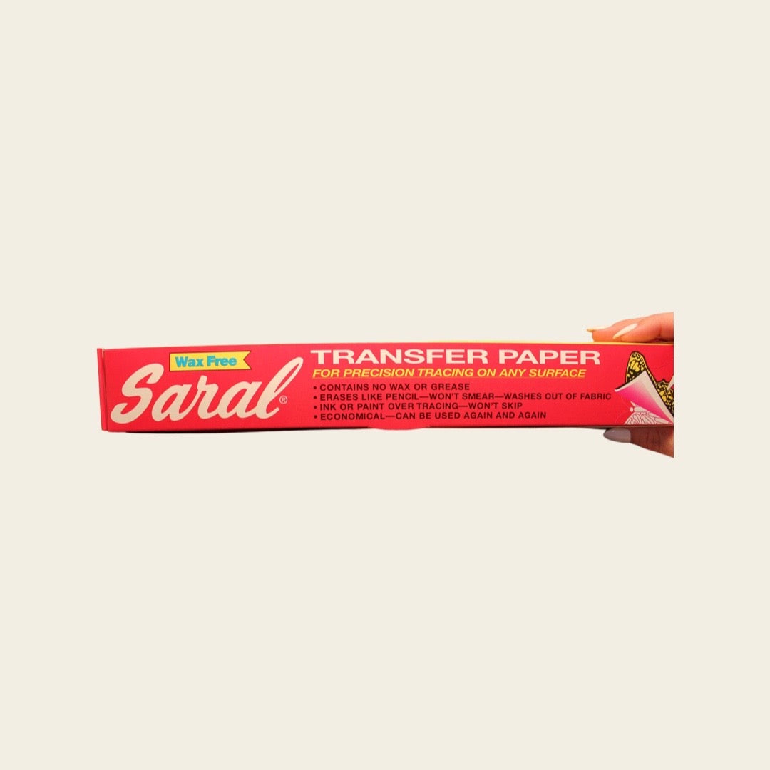 Saral Red Transfer Paper, 12 ft Roll