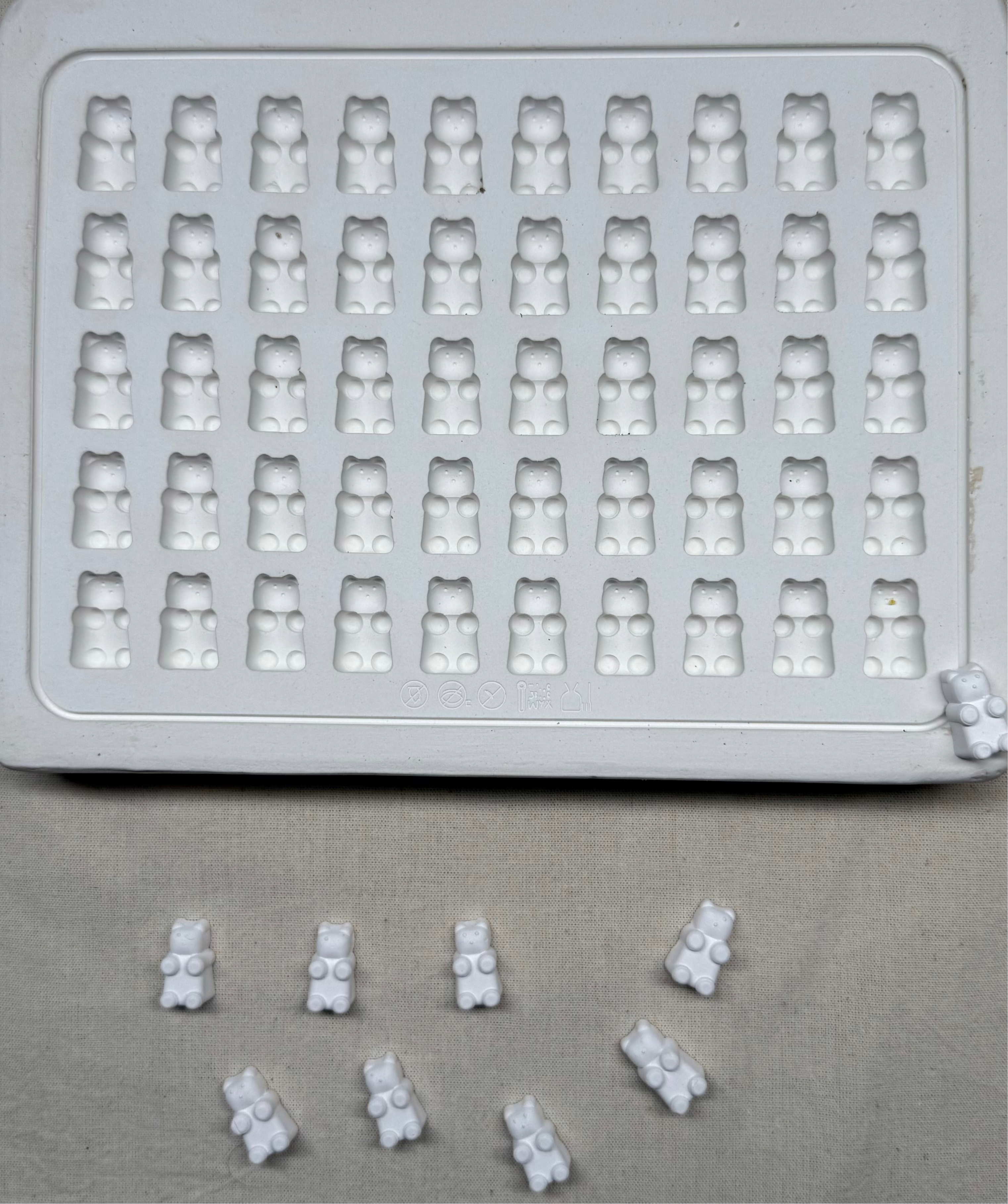 Mini Gummy Bear Plaster Mold