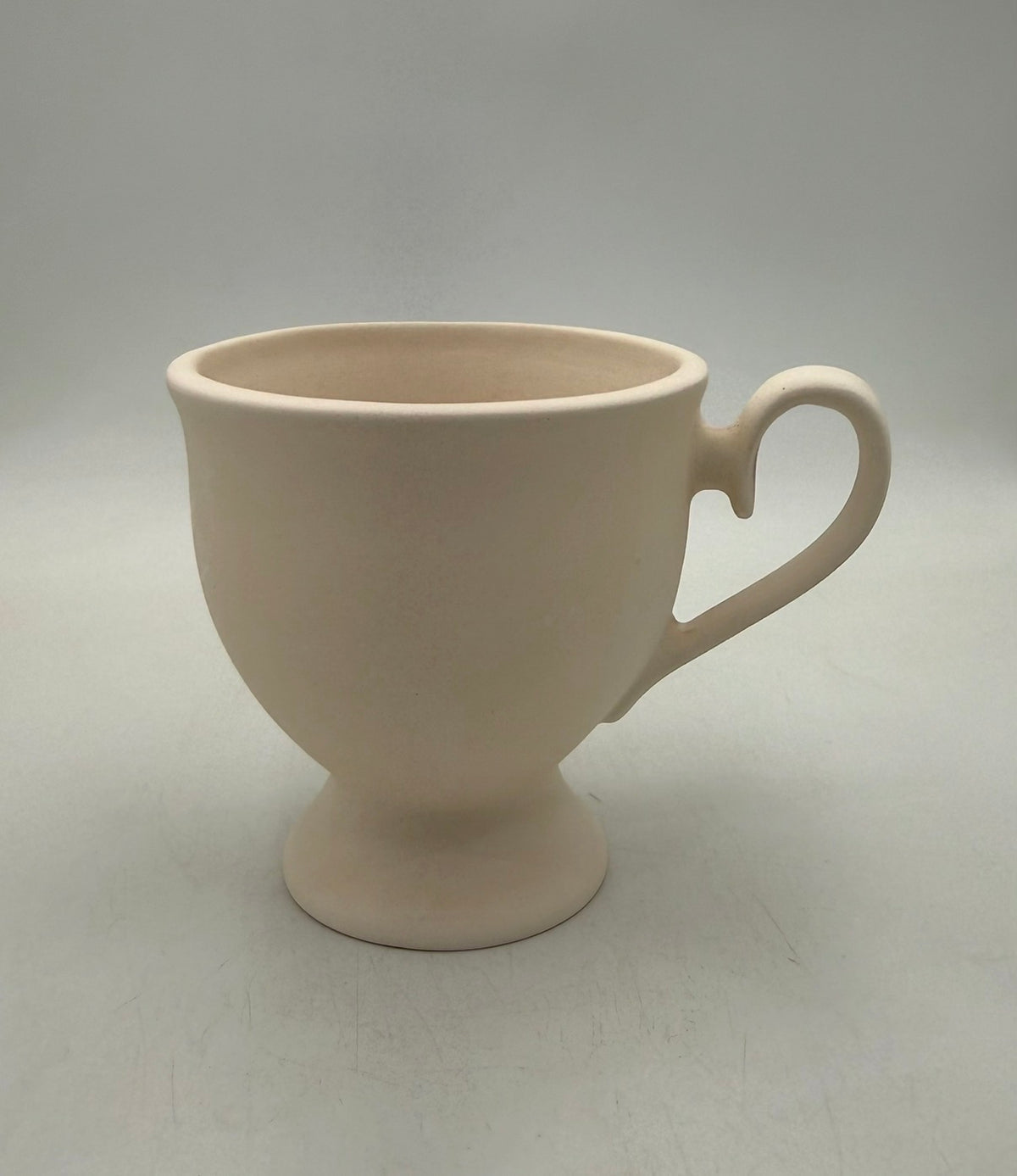 Alice Bisque Cup Unglazed Low Fire