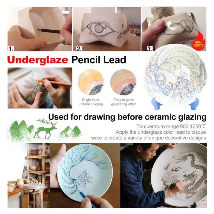 Underglaze Pencil Red 001