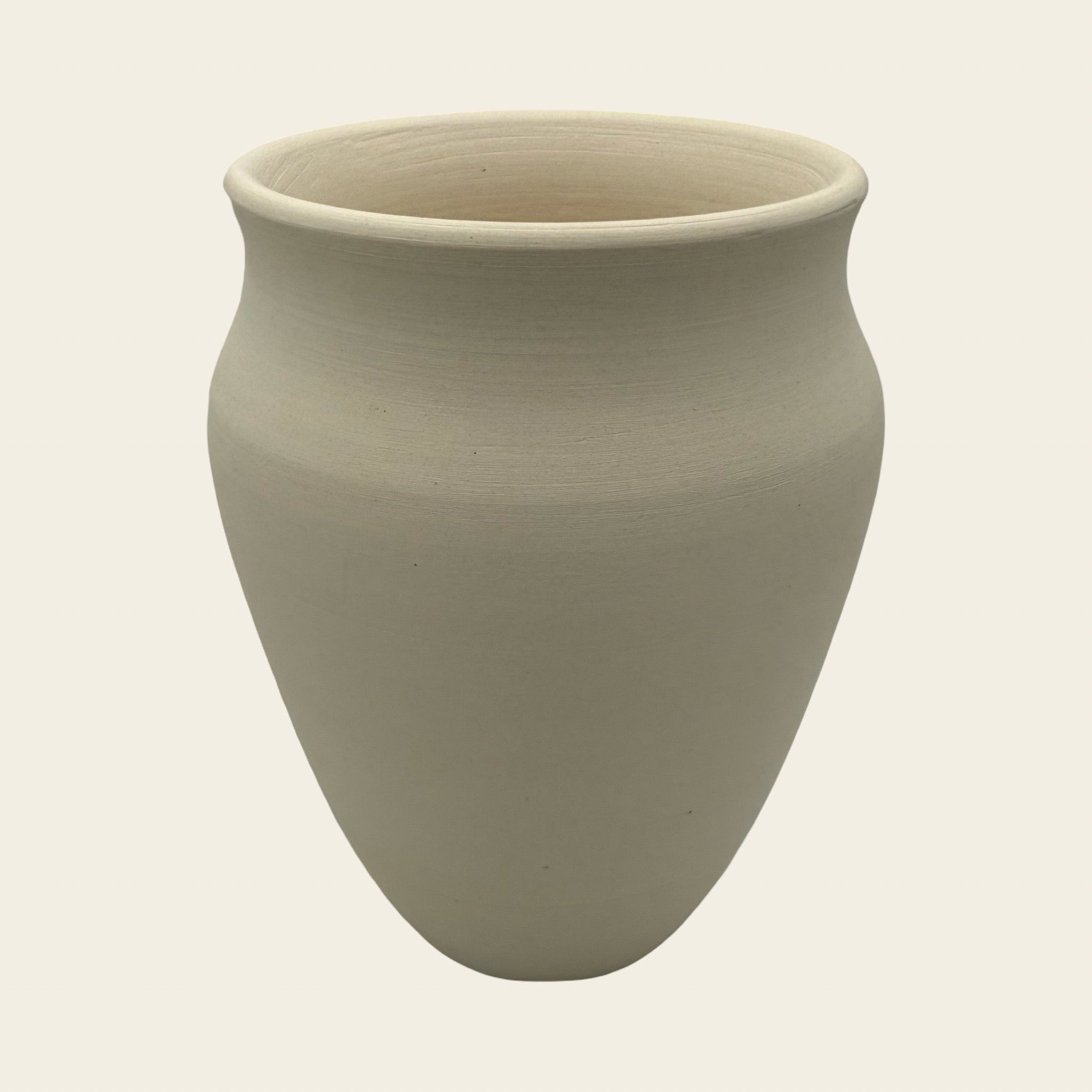 Small Vase Earthenware Bisque