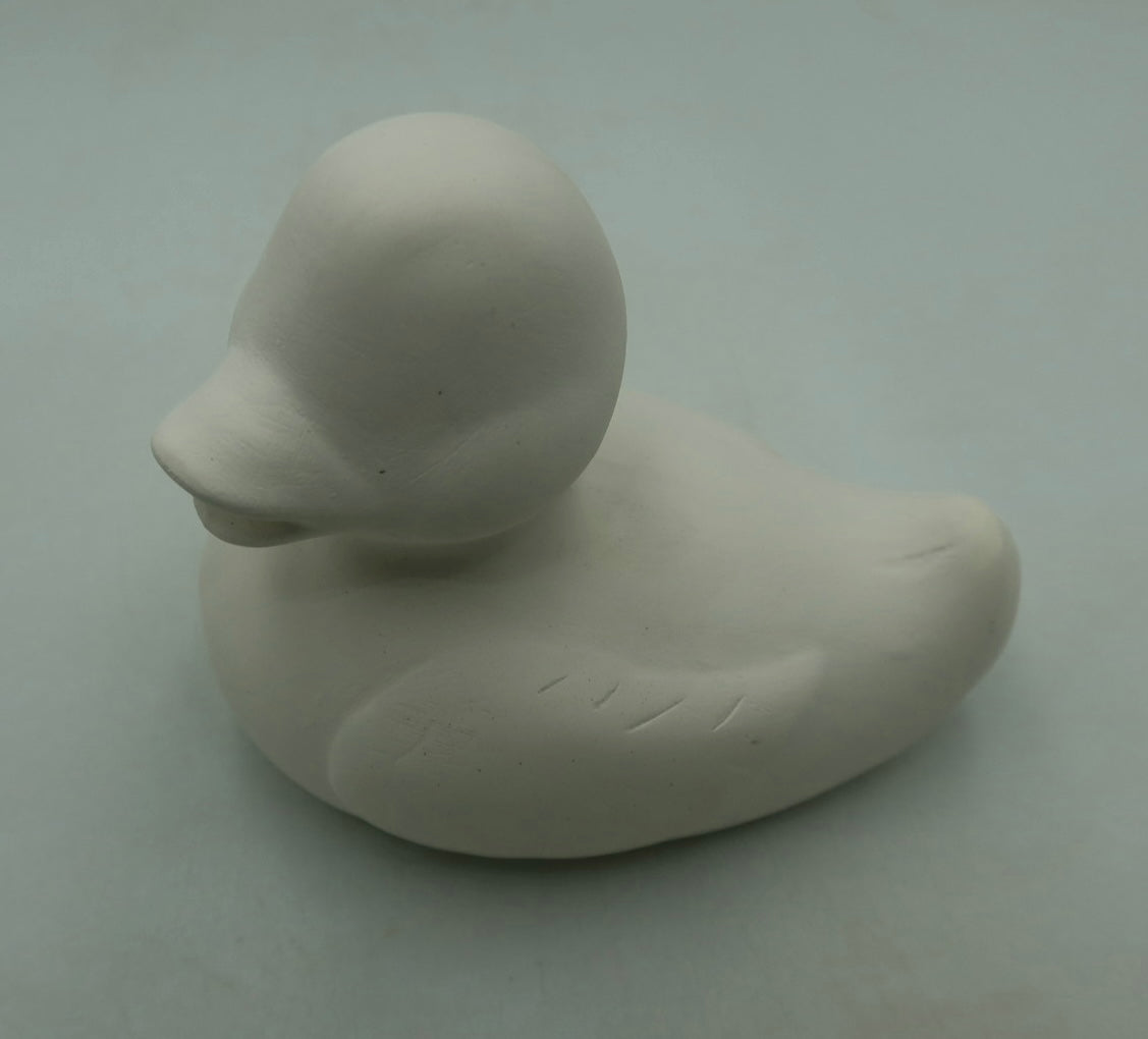 Duck Earthenware Bisque
