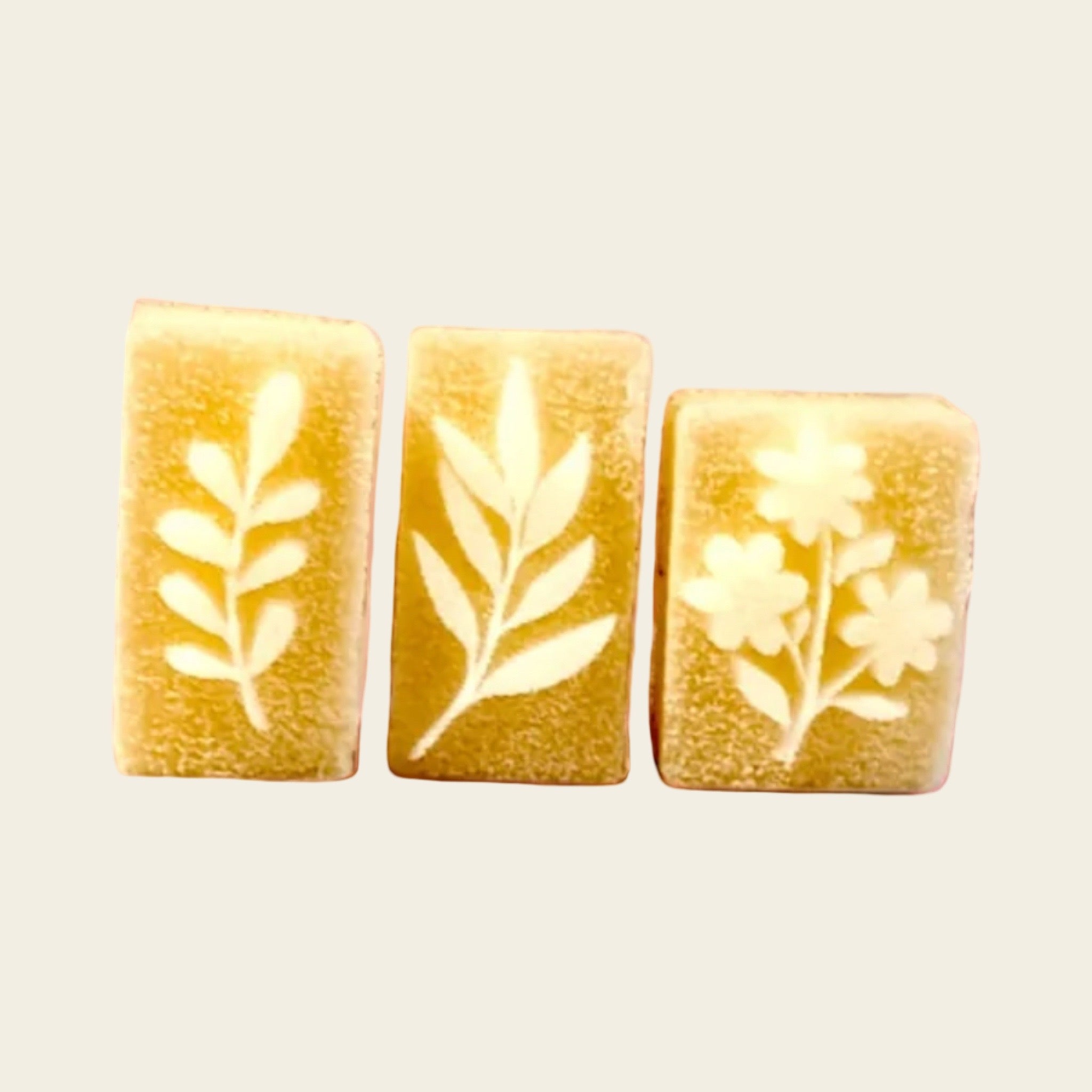 Sponge Press – Flowers & Leaves Design