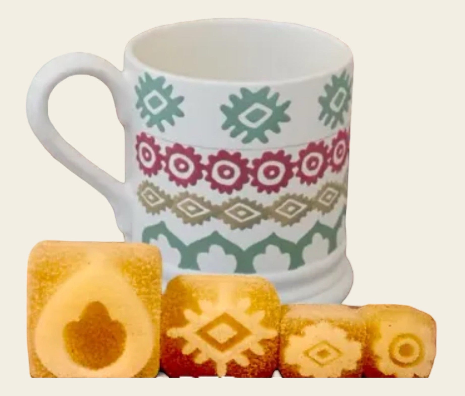 Sponge Press – Diamond Design