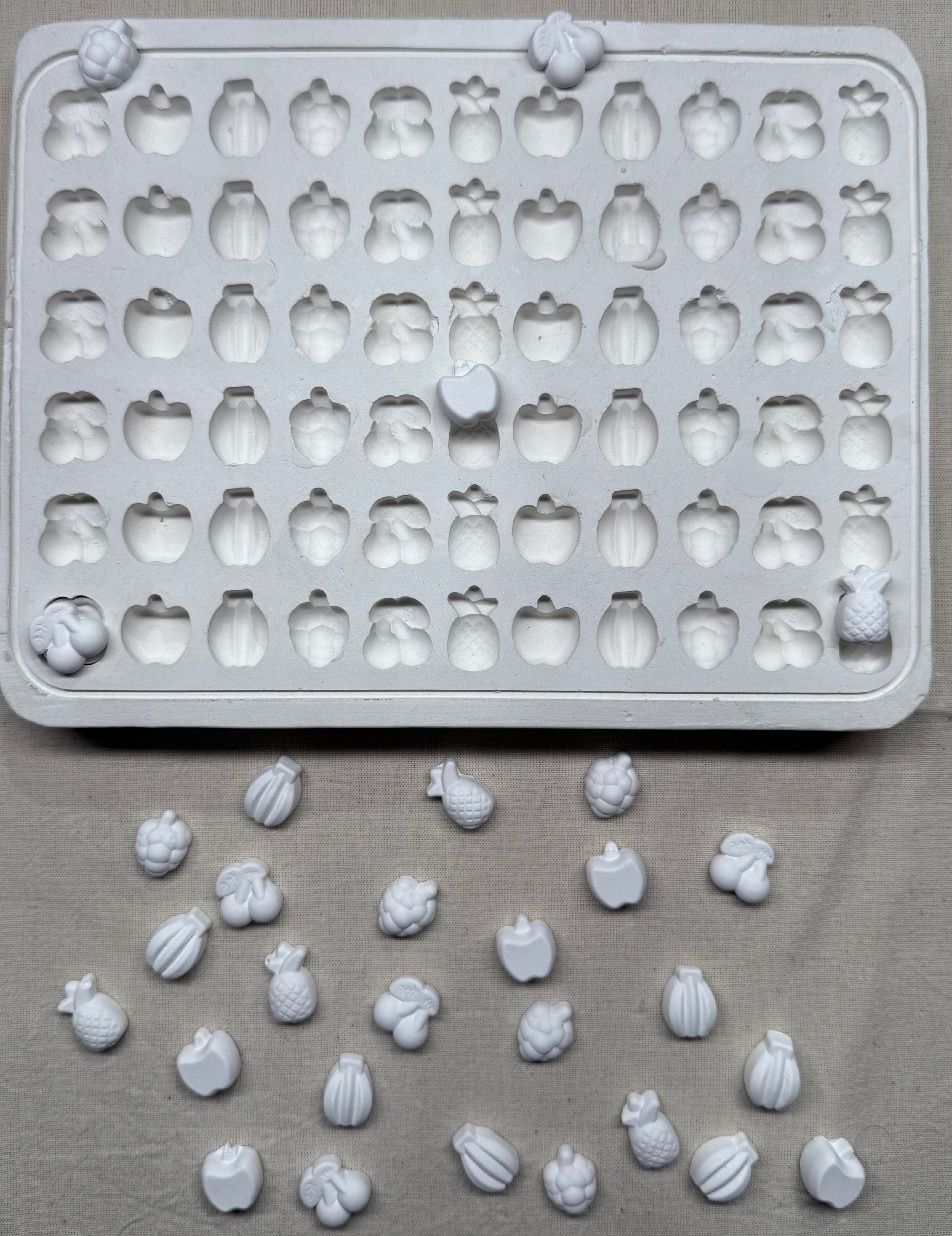 Mini Fruit Plaster Mold