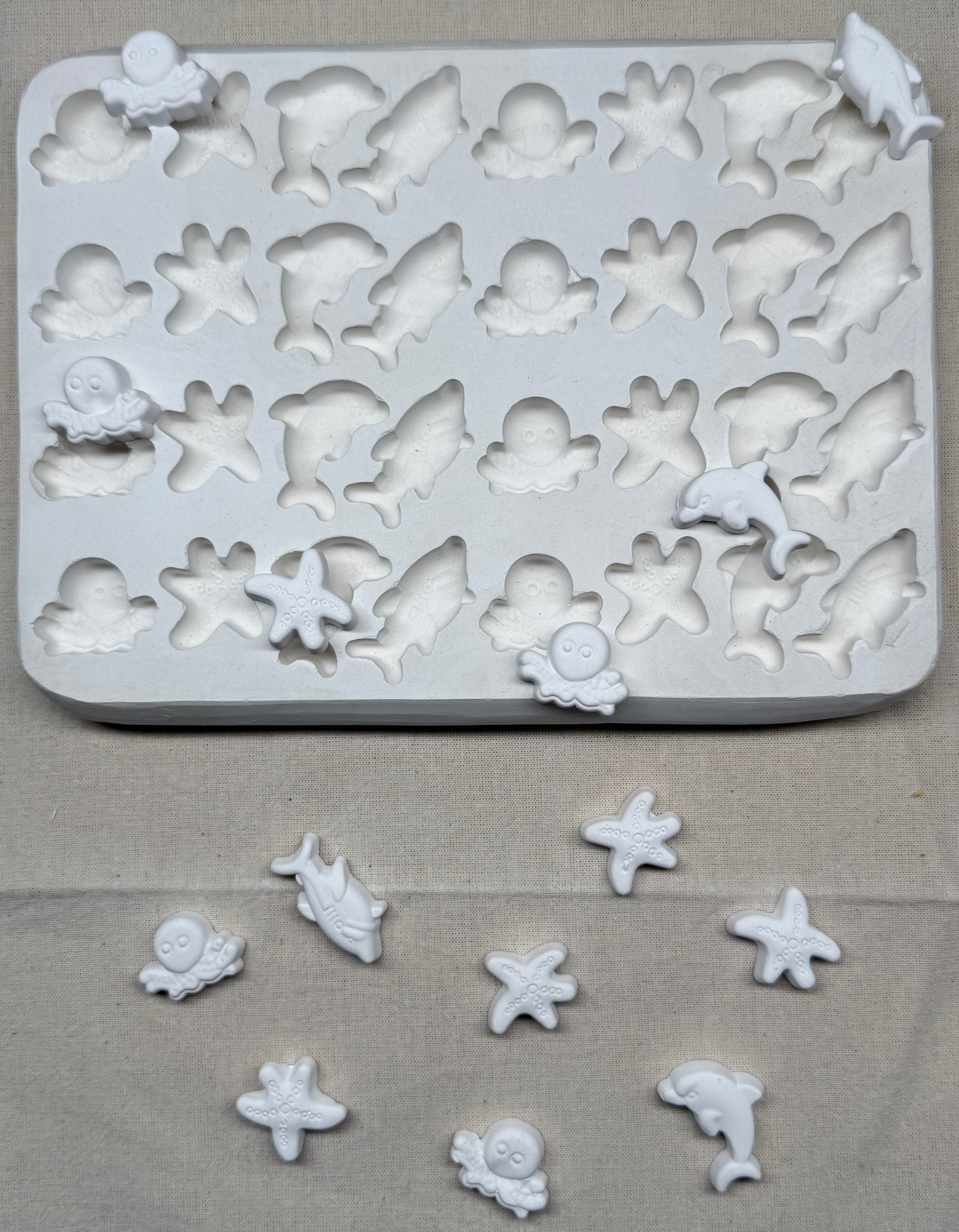 Sea Life Plaster Mold