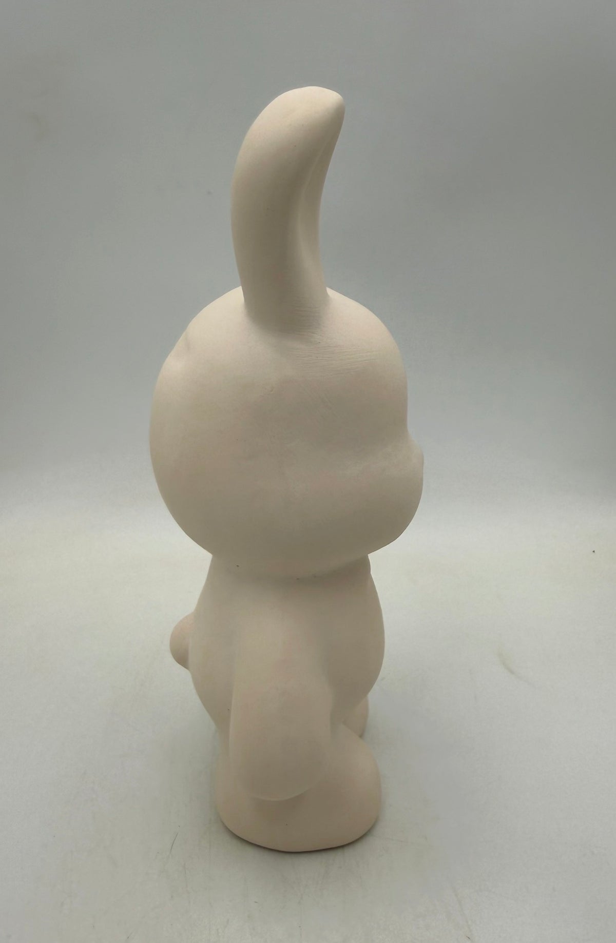 Unglazed Low Fire Earthenware Bisque Bunny