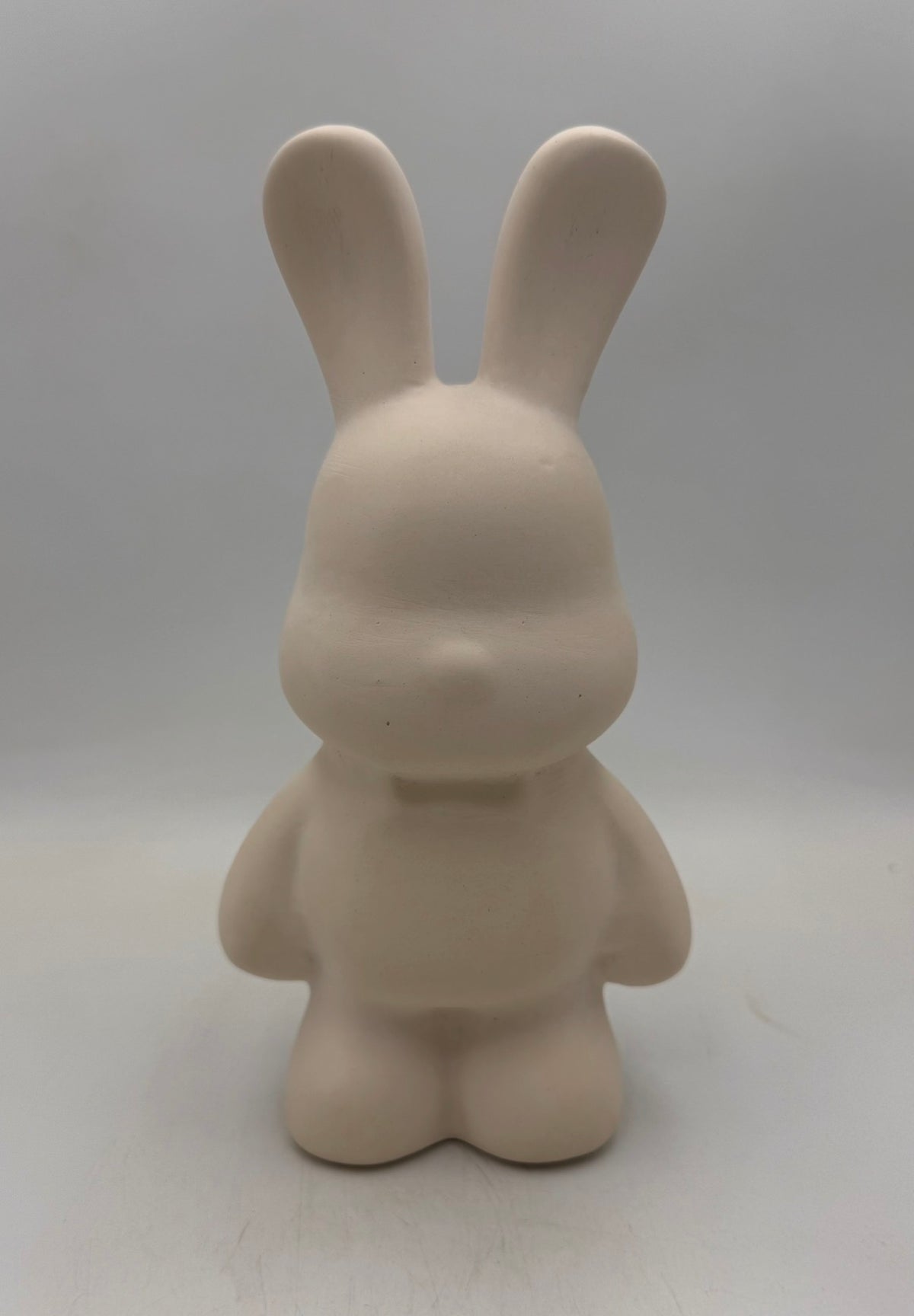 Unglazed Low Fire Earthenware Bisque Bunny