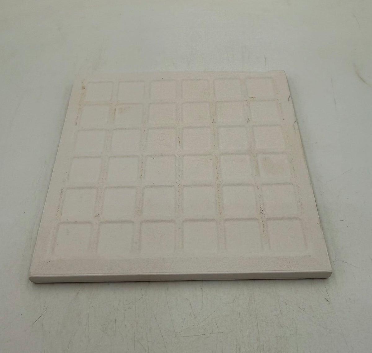 Unglazed Earthenware Bisque Tiles 10 x 10cm