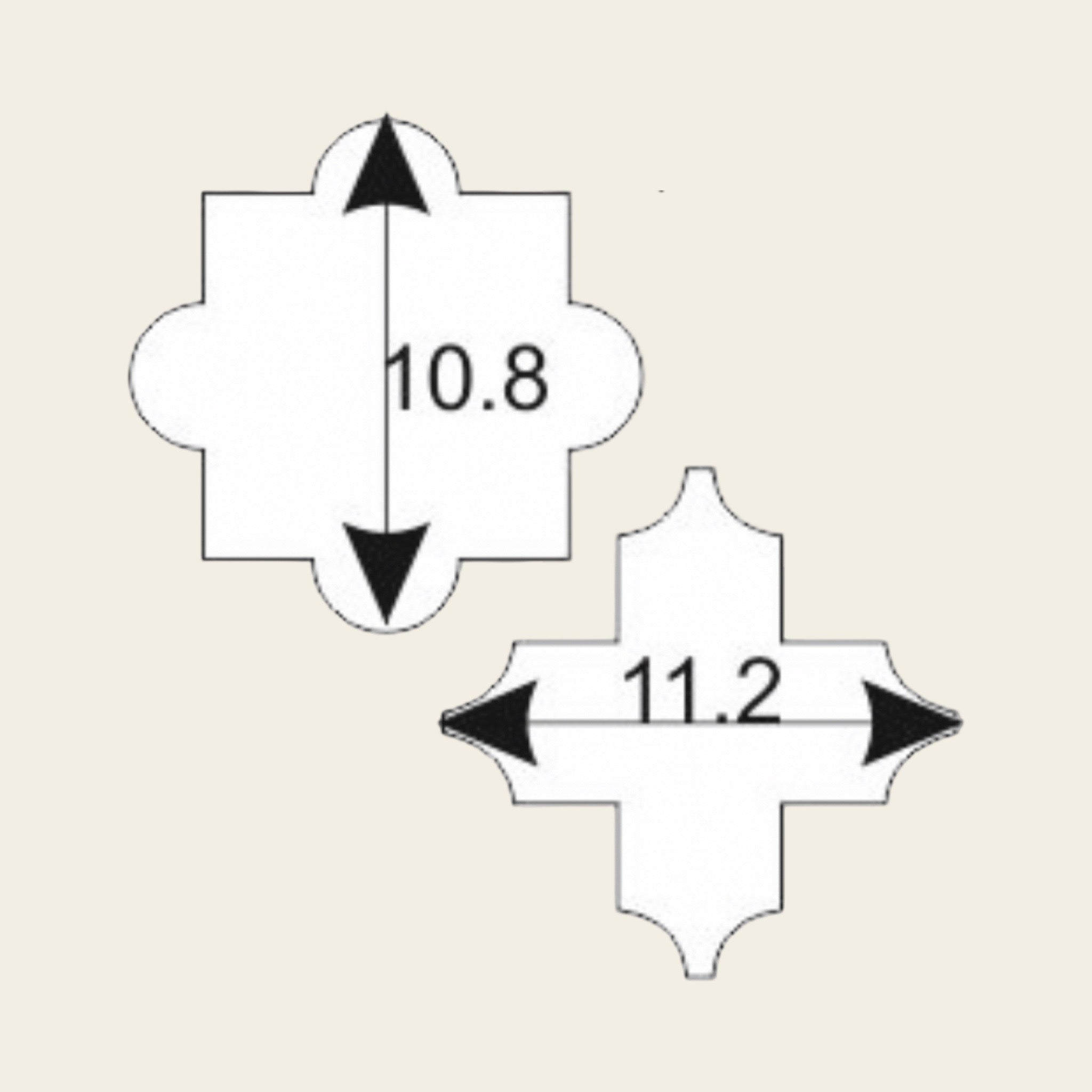 Mold for tile making – Medallion Pattern