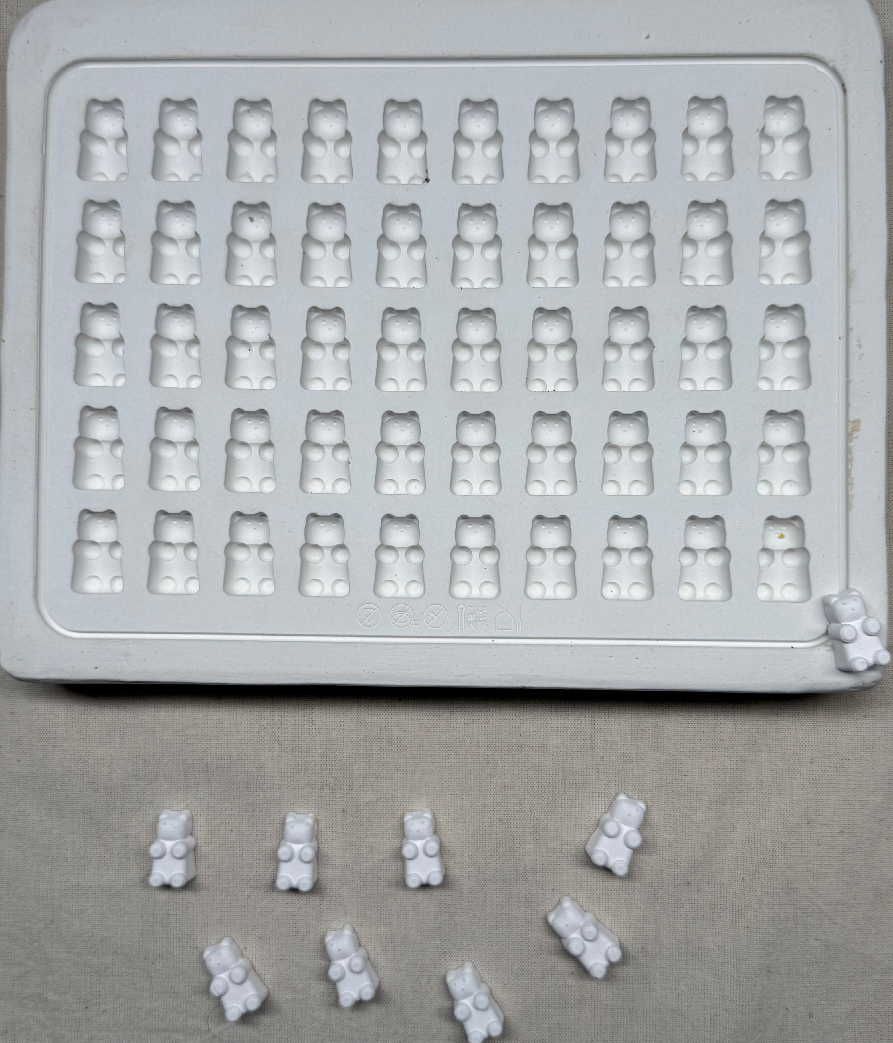 Mini Gummy Bear Plaster Mold