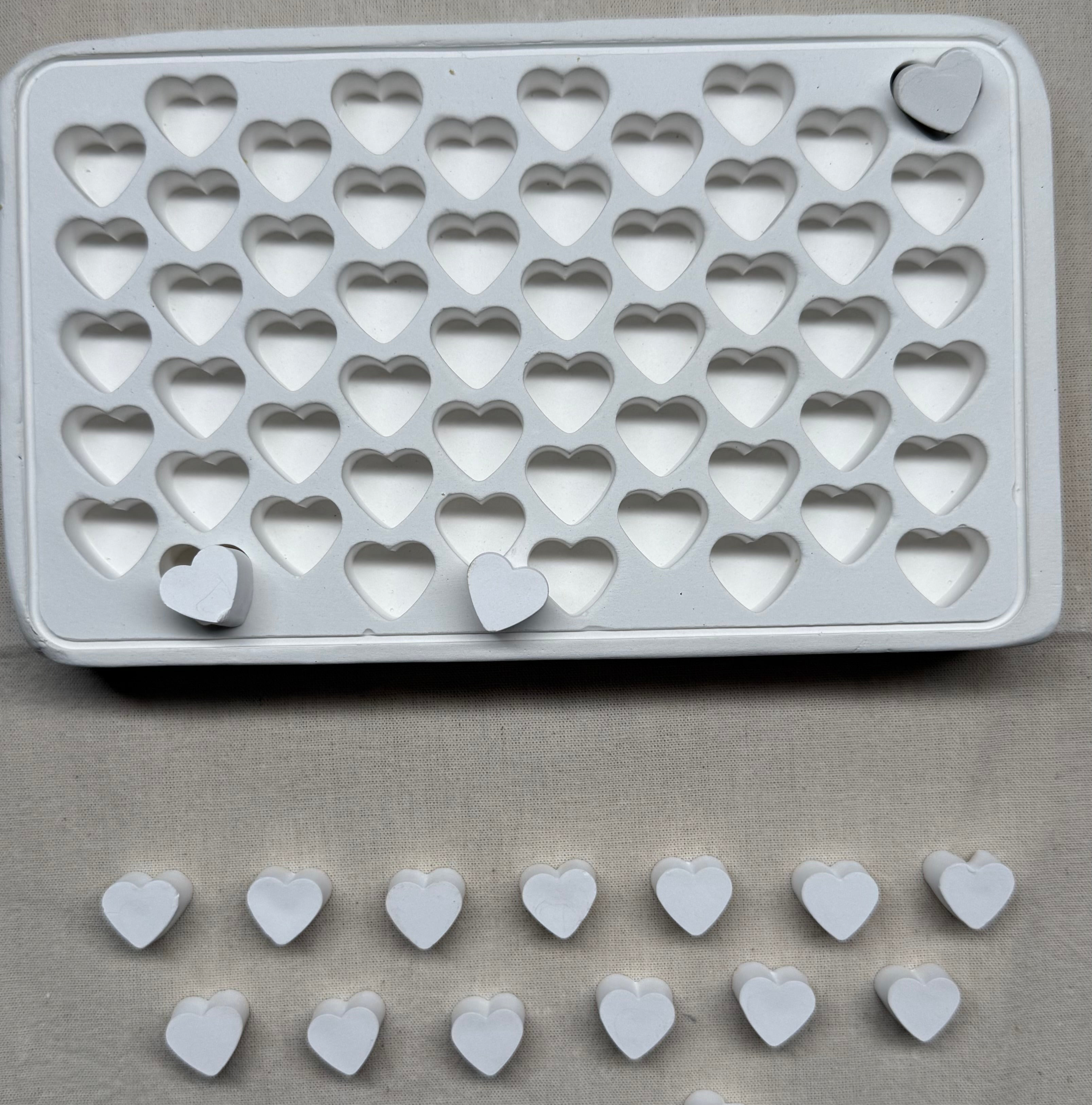 Mini Heart Plaster Mold
