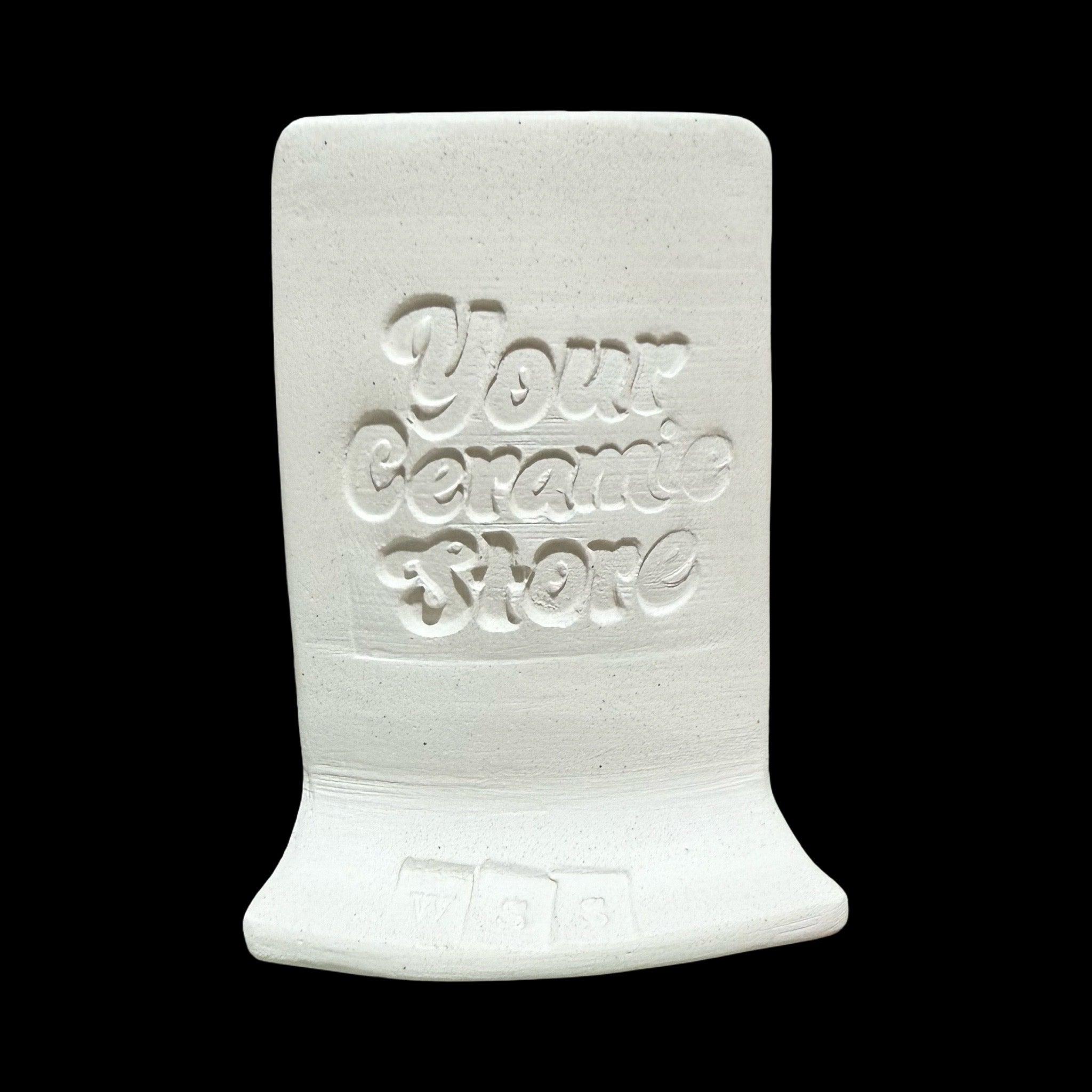 Test tile Stoneware Bisque