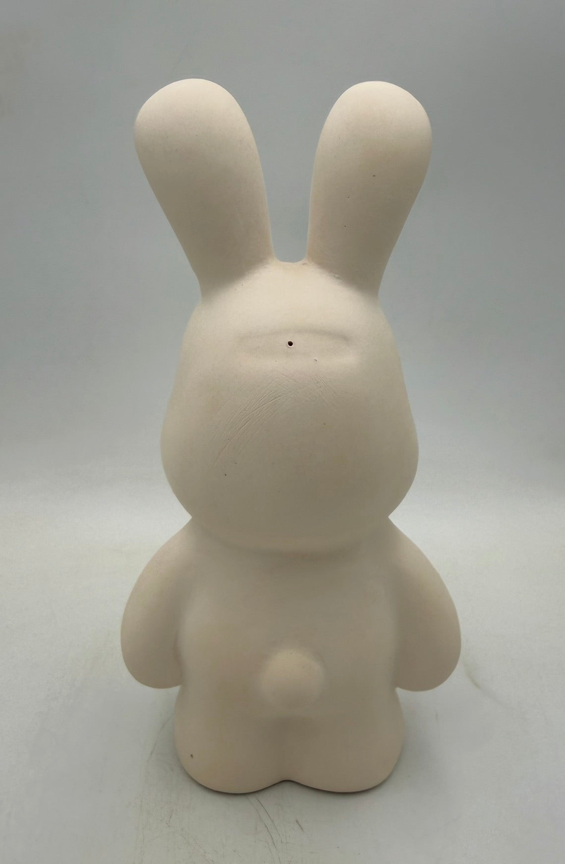 Unglazed Low Fire Earthenware Bisque Bunny