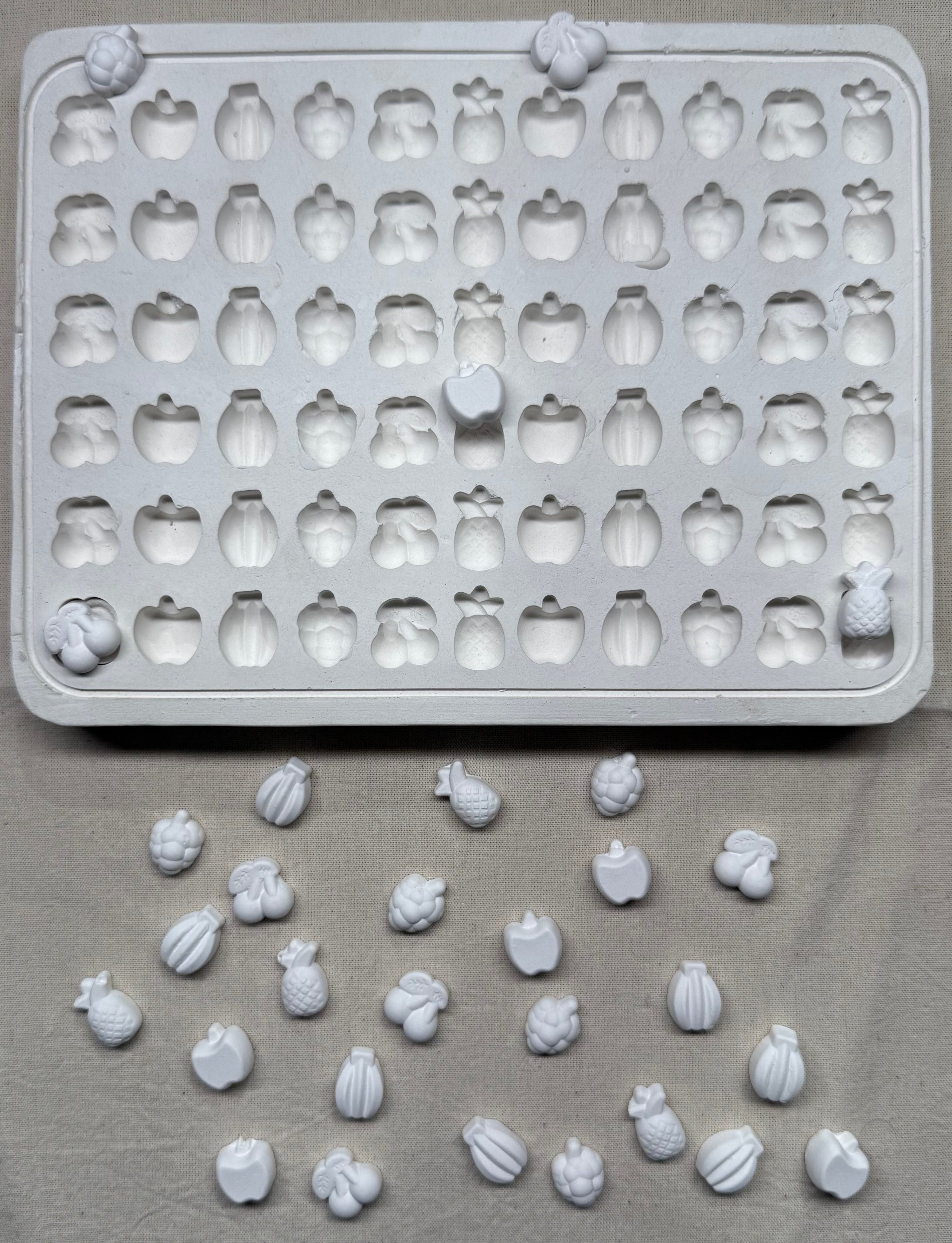 Mini Fruit Plaster Mold