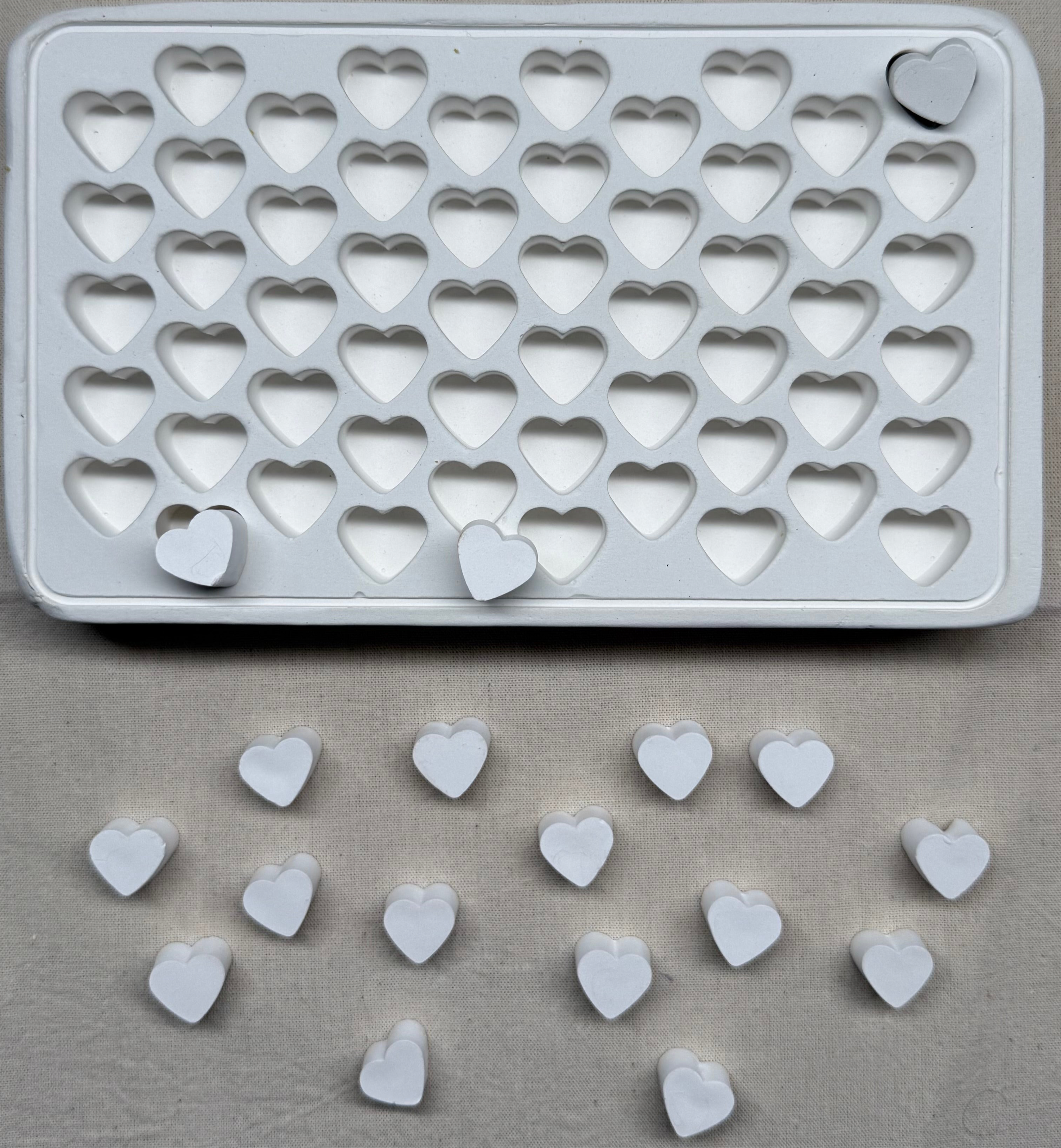 Mini Heart Plaster Mold