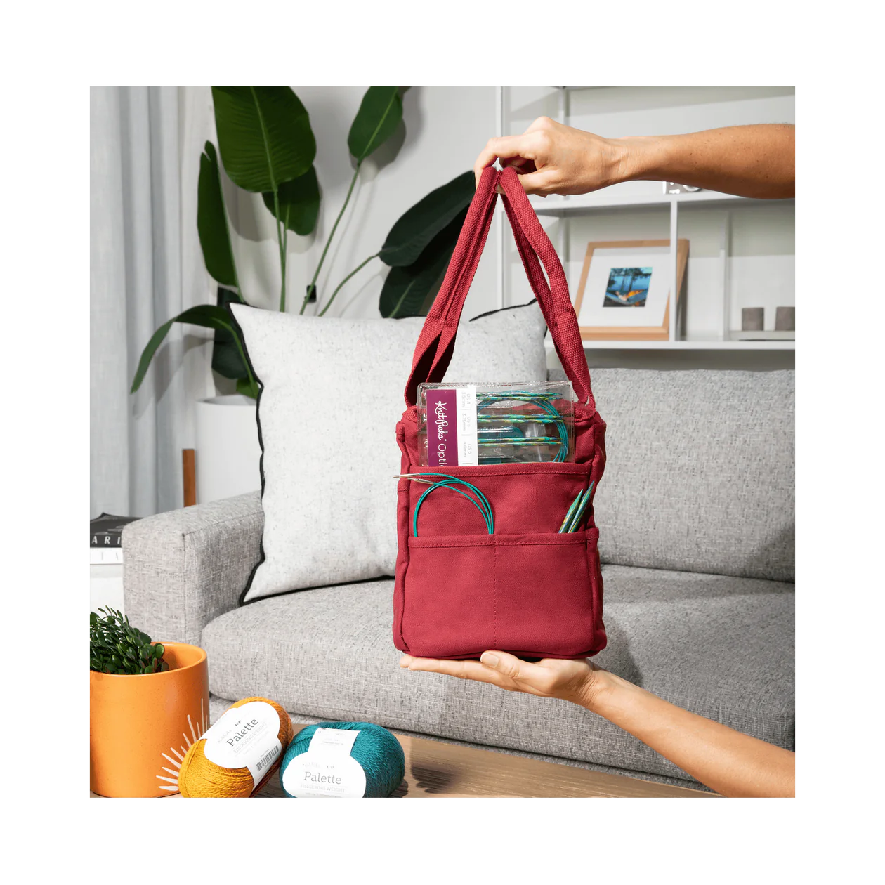 Soolla Studio Bag - Sangria Color