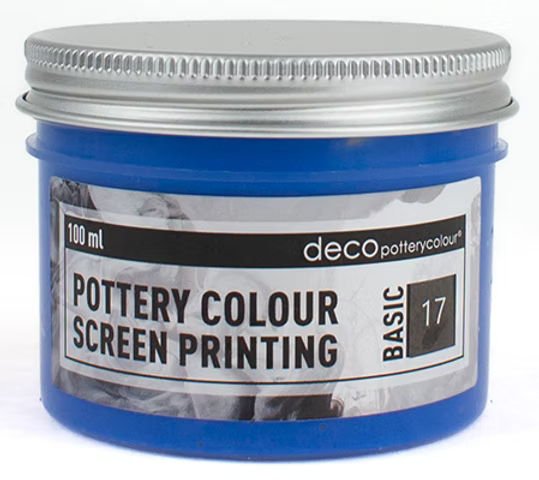 Screen Printing Underglaze Ink Basic 17