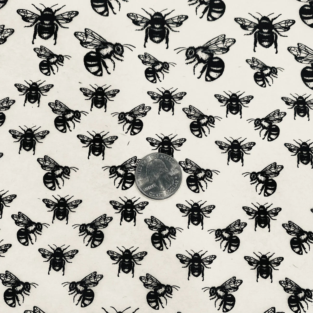 Bees - Underglaze Transfer Sheet - Black