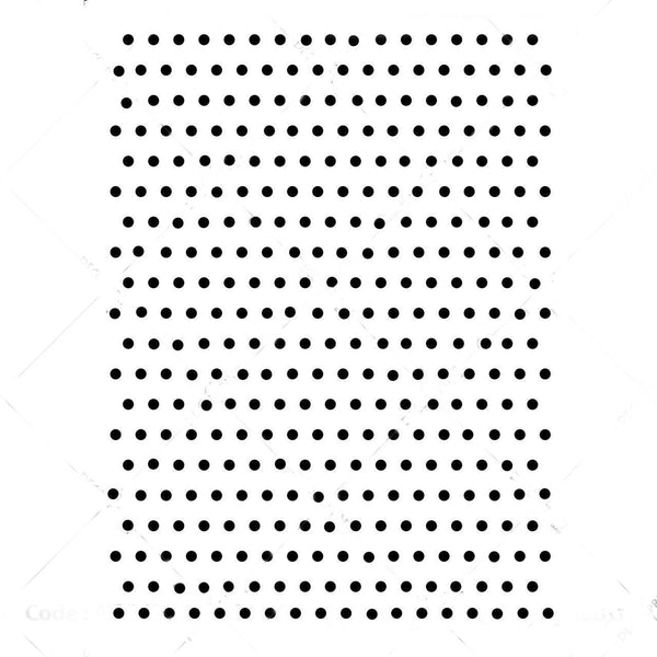 Polka Dots Decal - Black Color