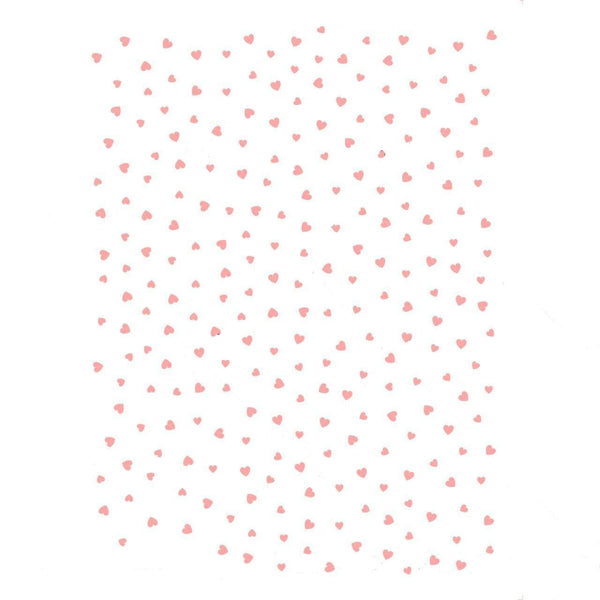 Little Hearts Decal - Pink color